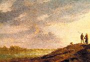 Aelbert Cuyp River Sunset Spain oil painting reproduction